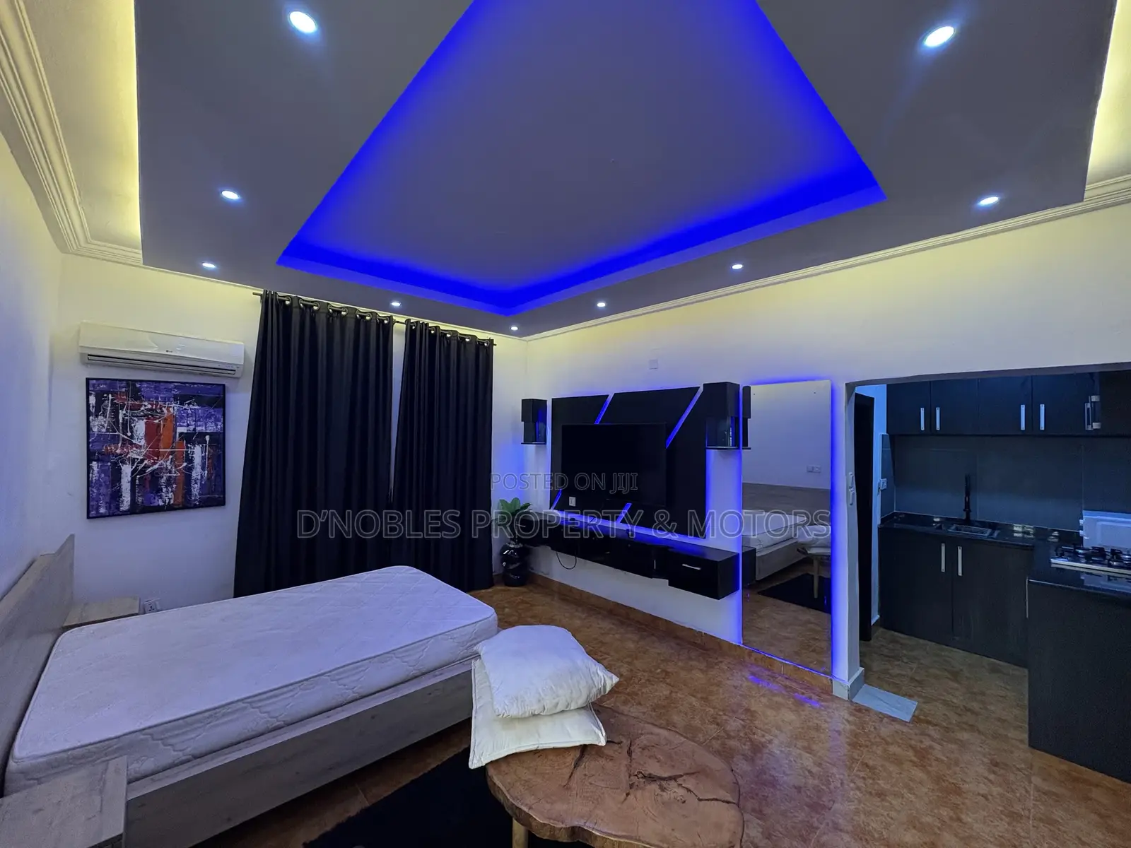 Furnished Studio Apartment in Garki 2 for rent