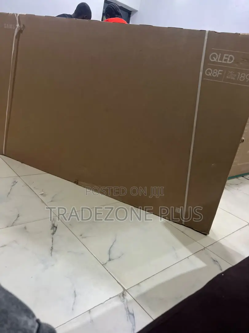 Upgrade to Qled Q8f 75" Samsung TV With Premuim Designed Entertainment