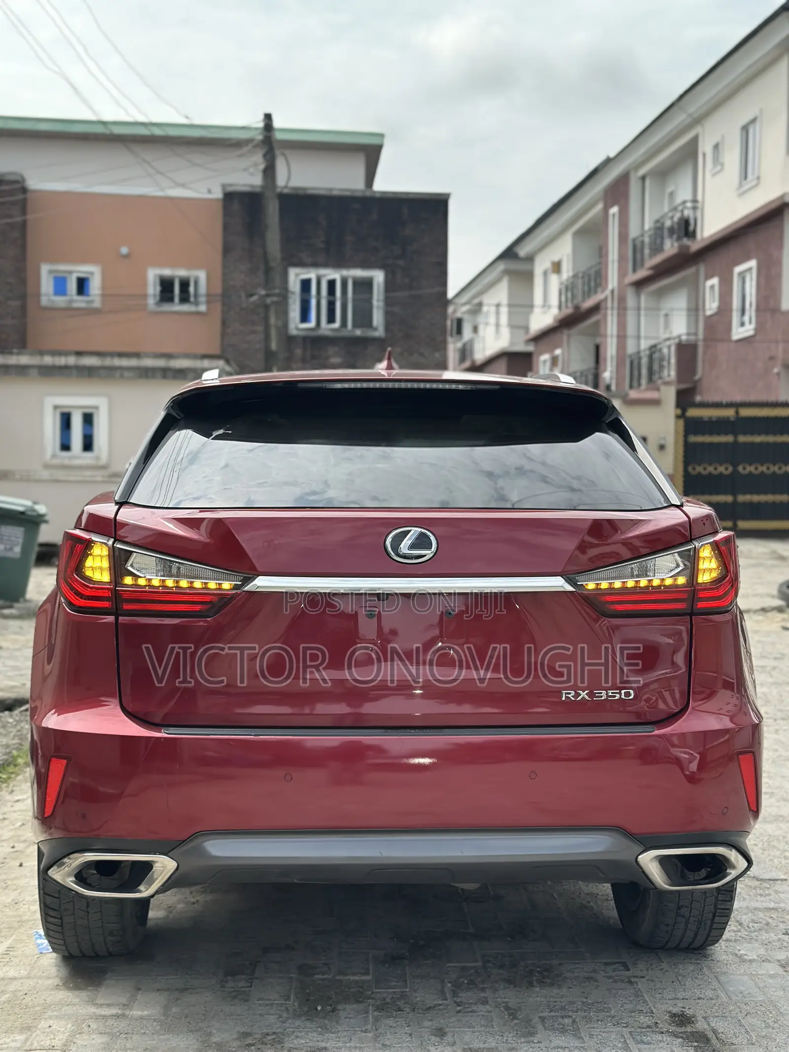 Lexus RX 350 AWD 2017 Red