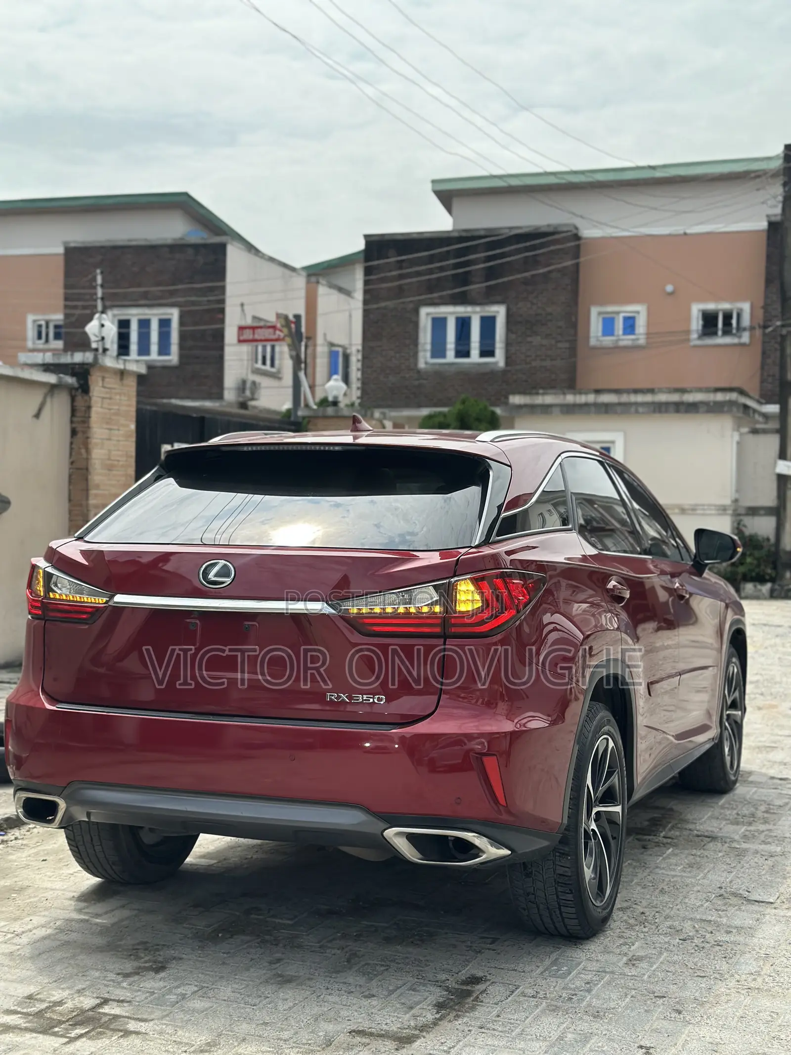 Lexus RX 350 AWD 2017 Red