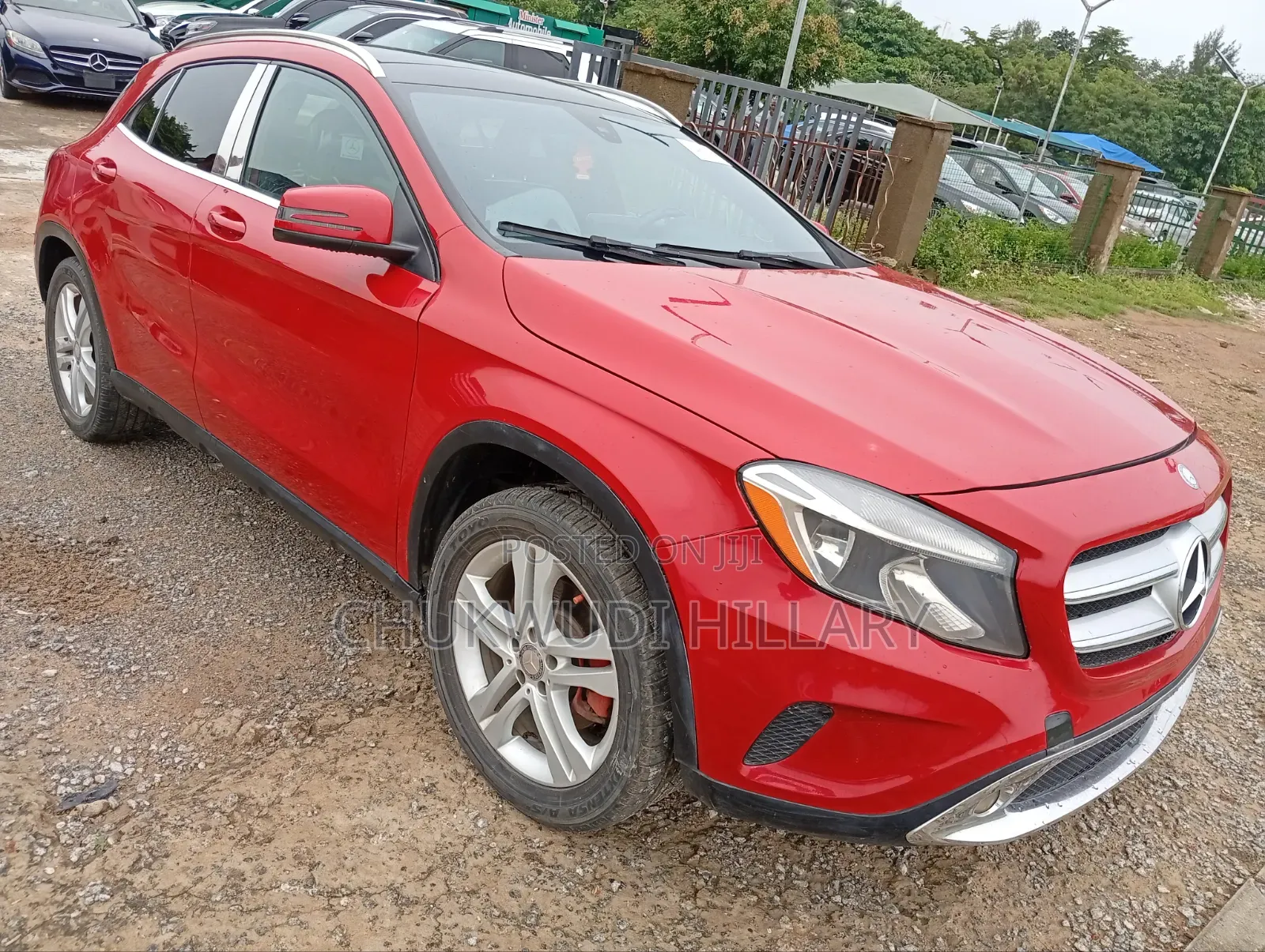 Mercedes-Benz GLA-Class 2017 Red