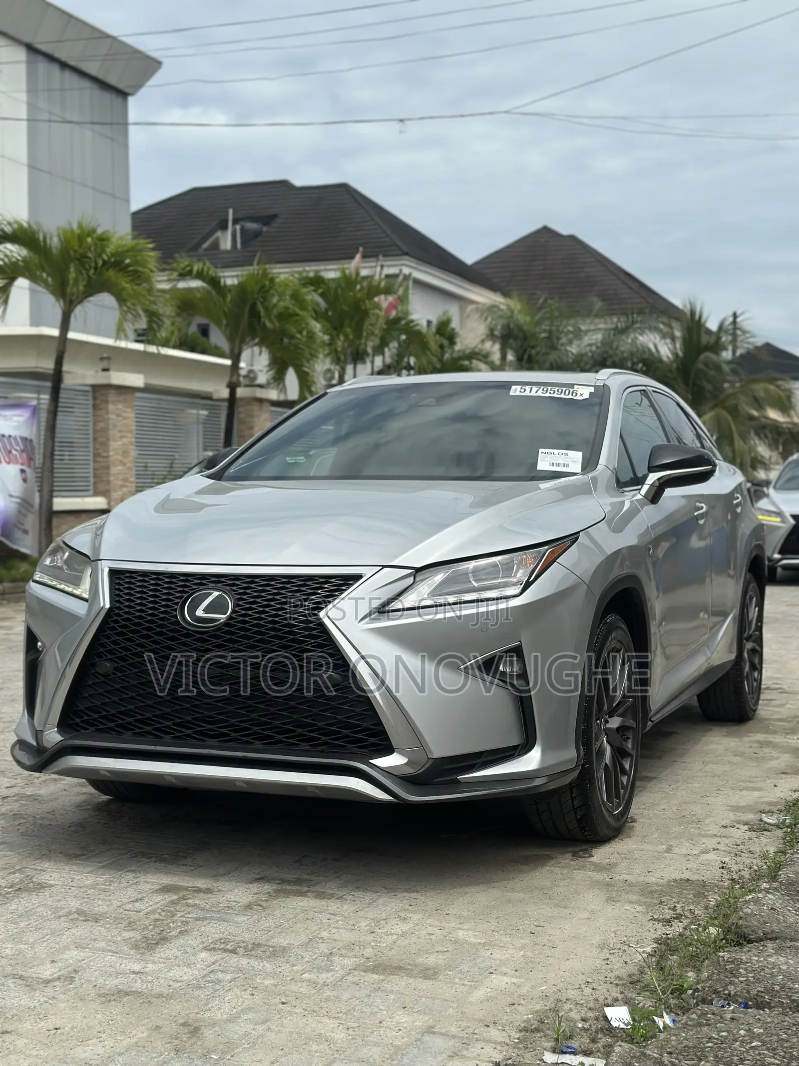 Lexus RX 350 F Sport AWD 2016 Silver