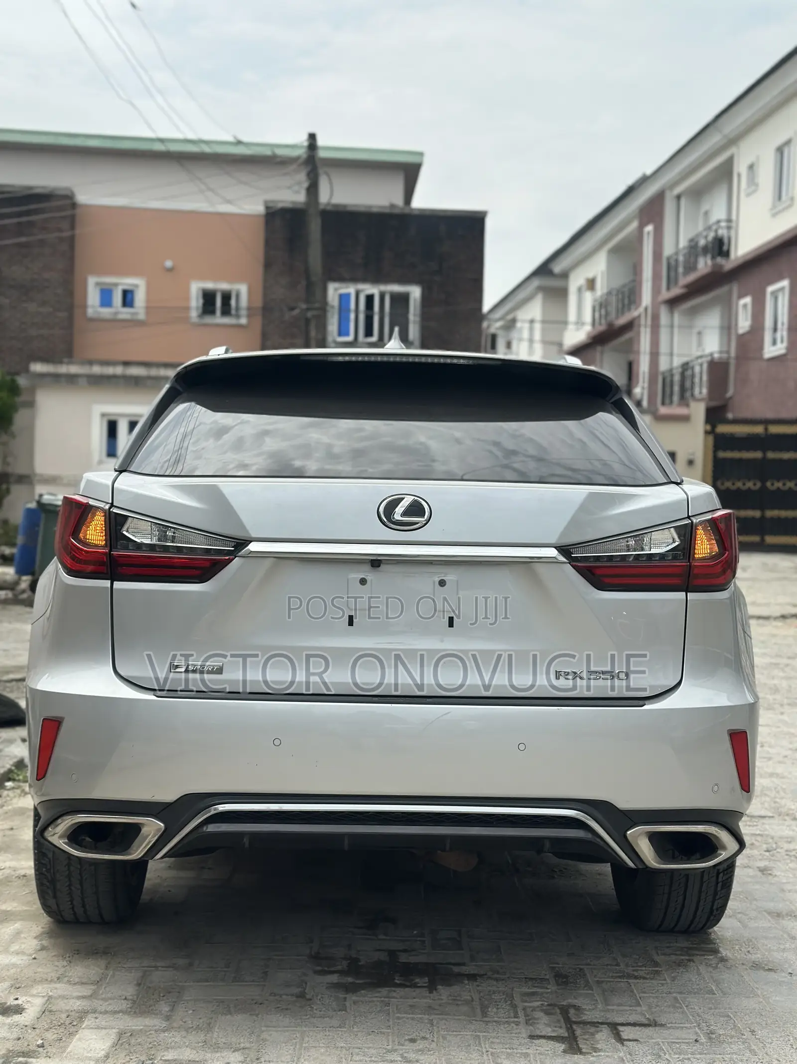Lexus RX 350 F Sport AWD 2016 Silver