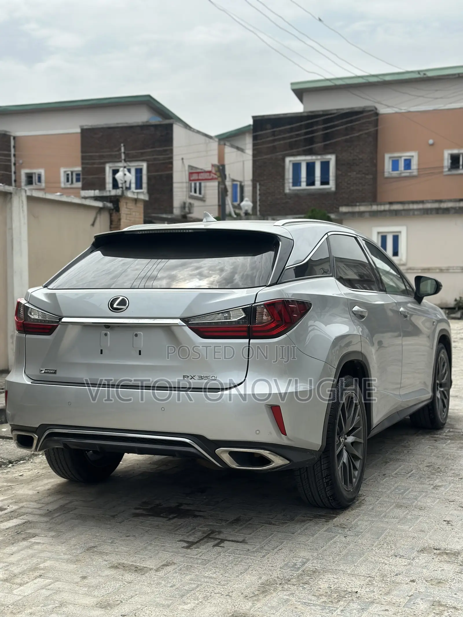 Lexus RX 350 F Sport AWD 2016 Silver