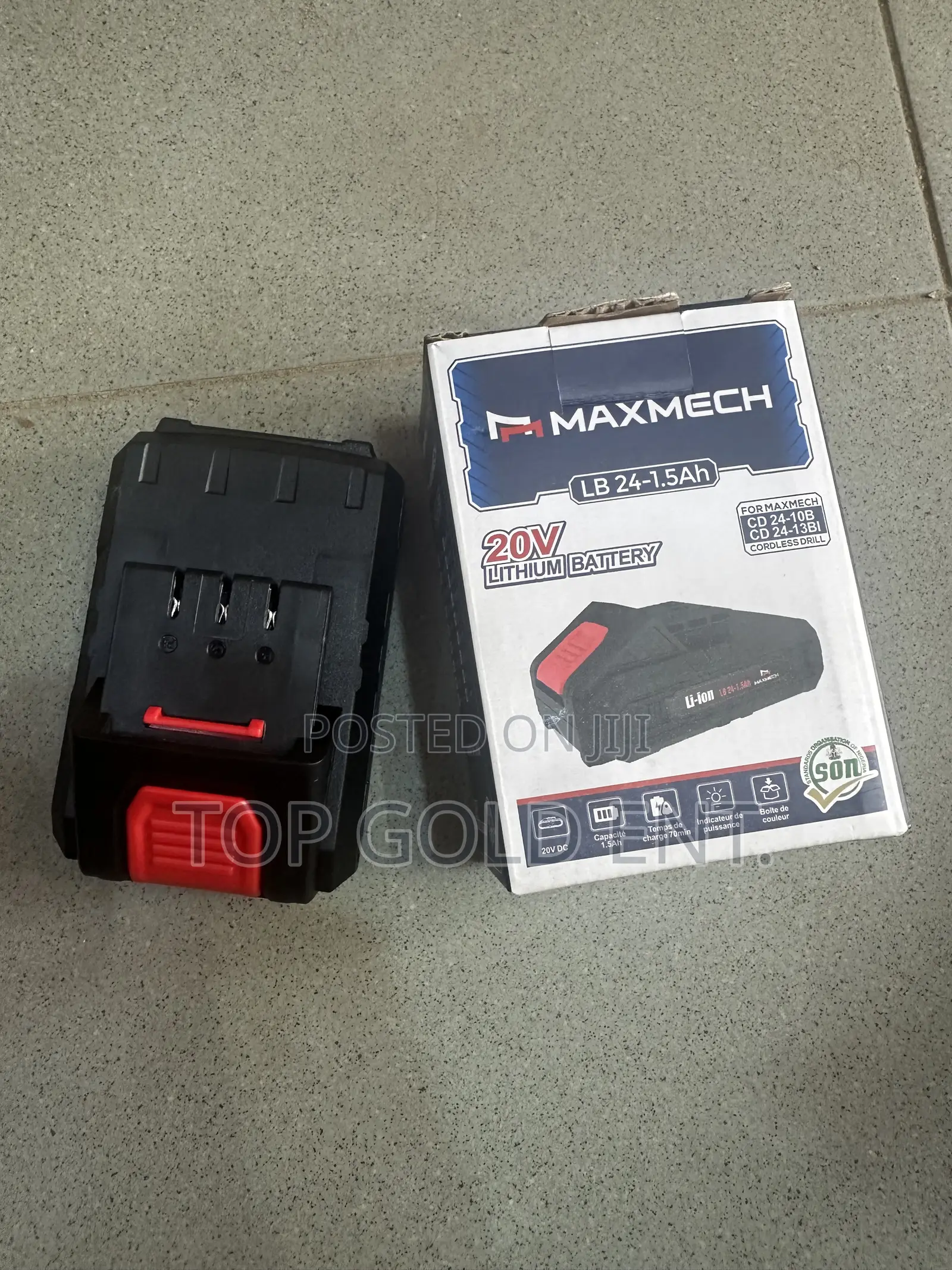 Maxmech Lithium Battery for Cordless Drill
