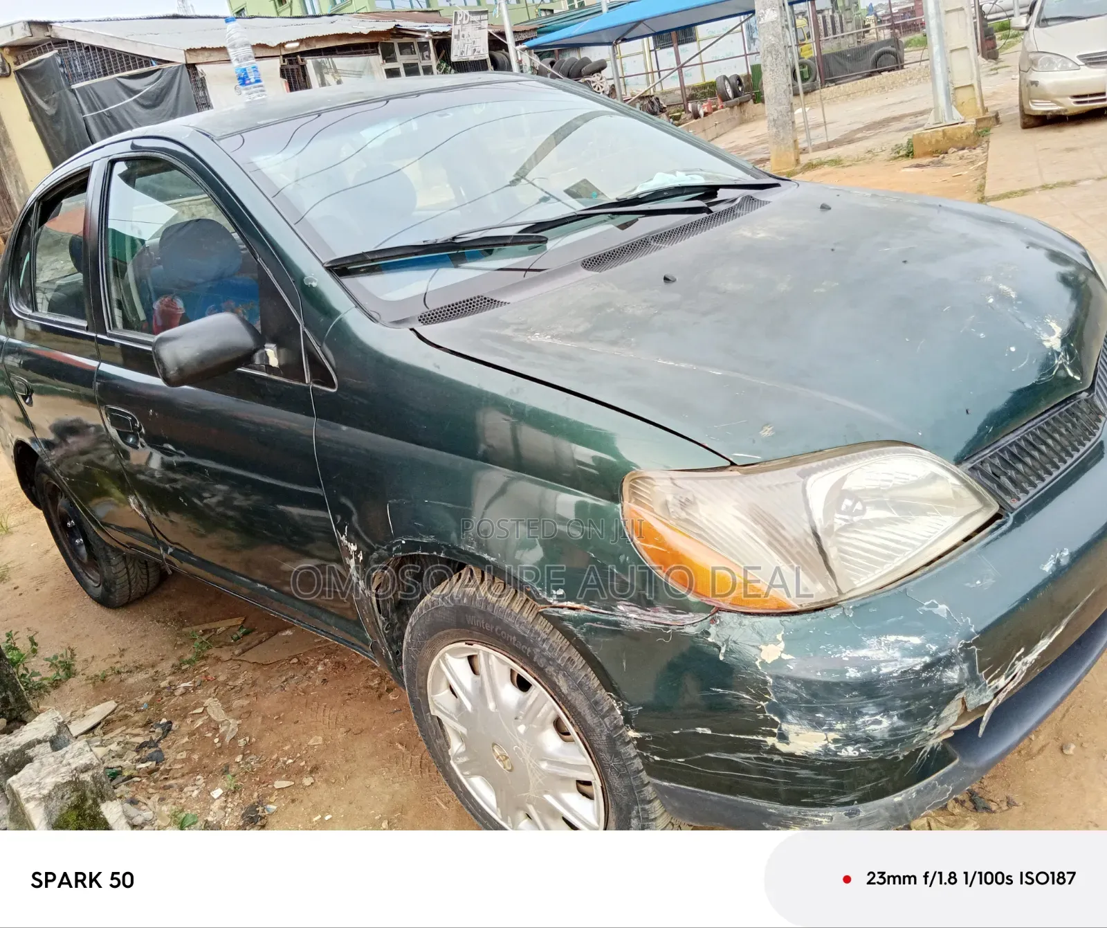 Toyota Echo 2002 Green