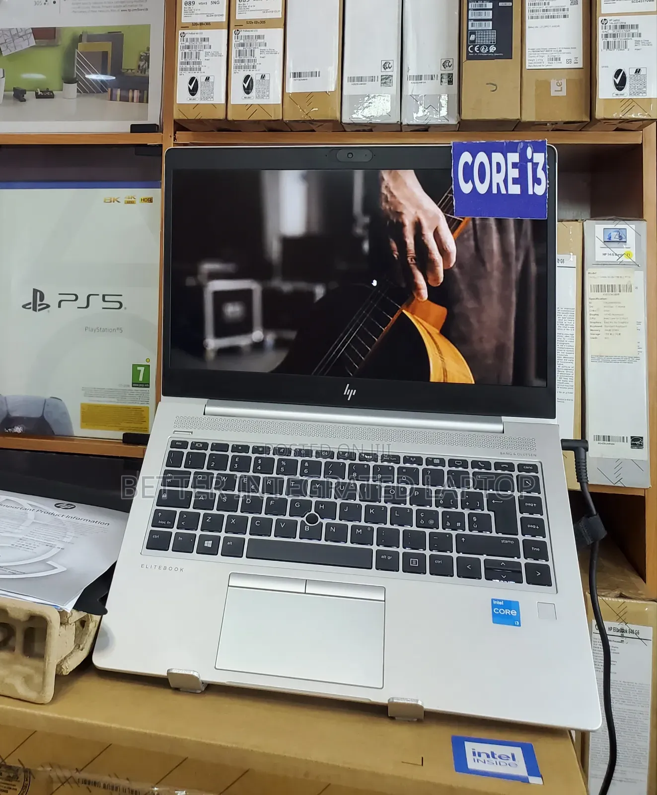 New Laptop HP EliteBook 840 G1 12GB Intel Core i3 SSD 256GB