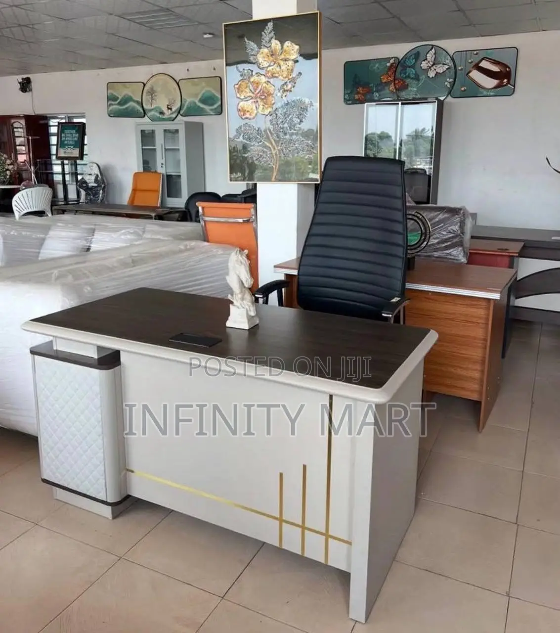 Modern 1.4 Meter Table Executive Chair