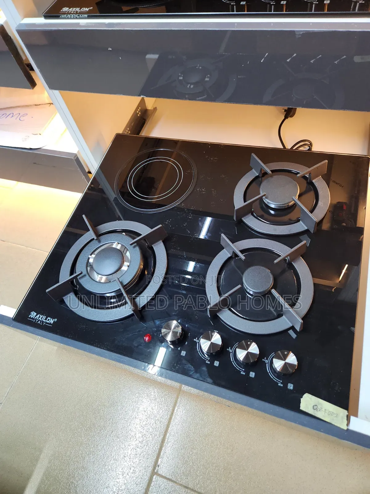 Polystar 4 Gas + 1 Electric Built-in Inverter Gas Hob