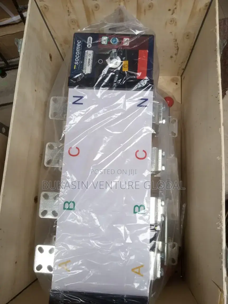 1250amps Automatic Changeover Socomec Available in Any Size