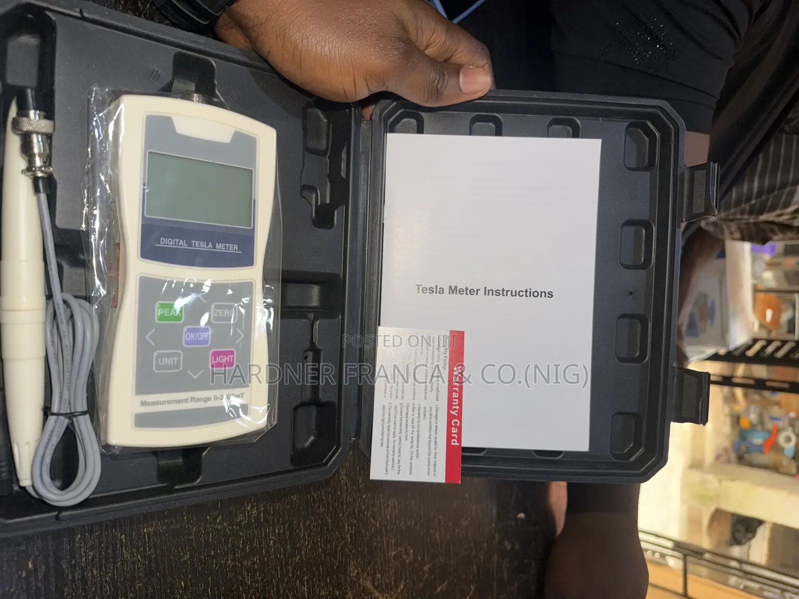 Digital Tesla Meter