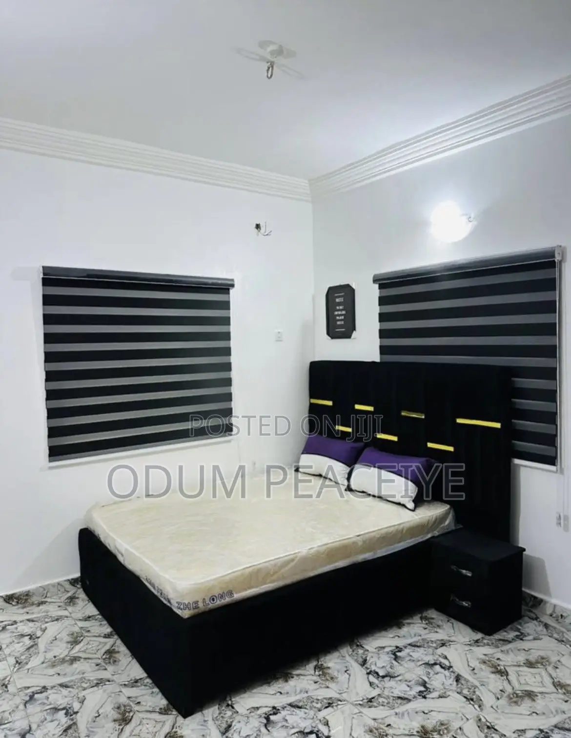 Day and Night Blinds....Ash,black and Beige
