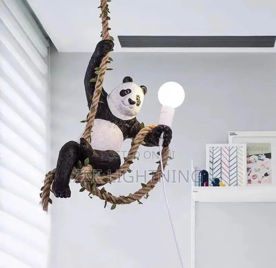Konfu Panda Pendant Chandelier