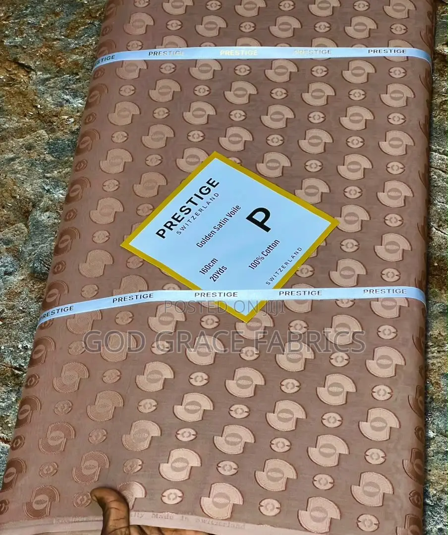 100% Quality Prestige Jacquard Cotton Voile