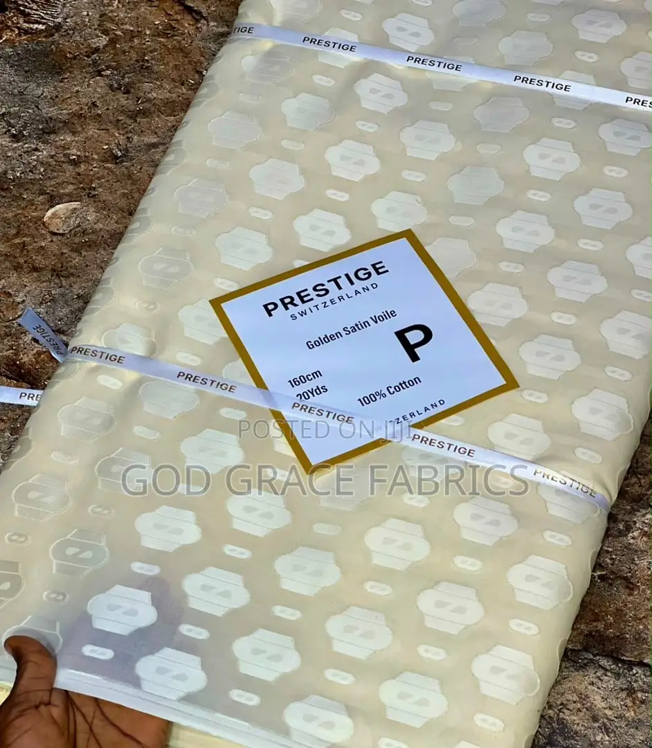 100% Quality Prestige Jacquard Cotton Voile