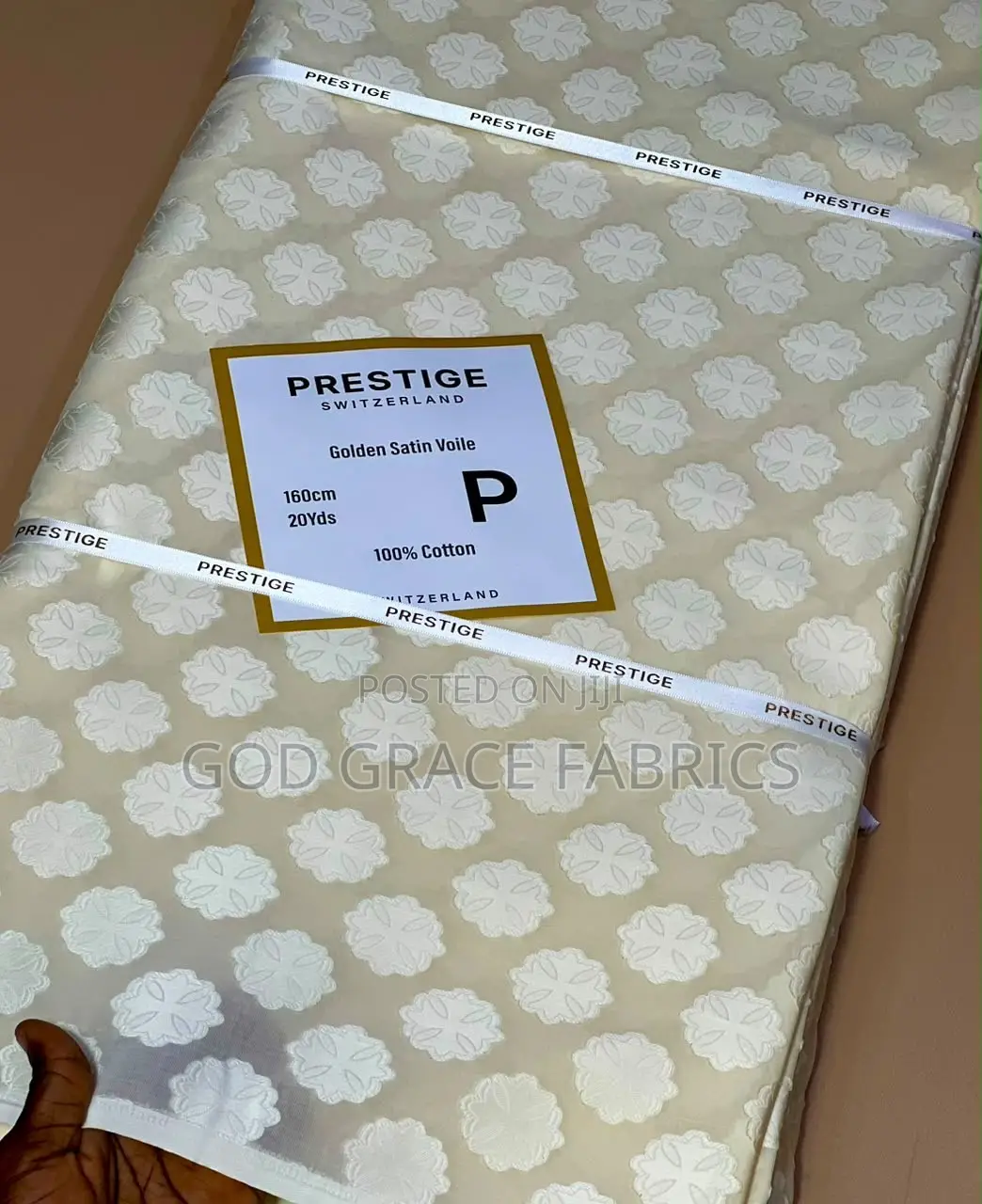 100% Quality Prestige Jacquard Cotton Voile