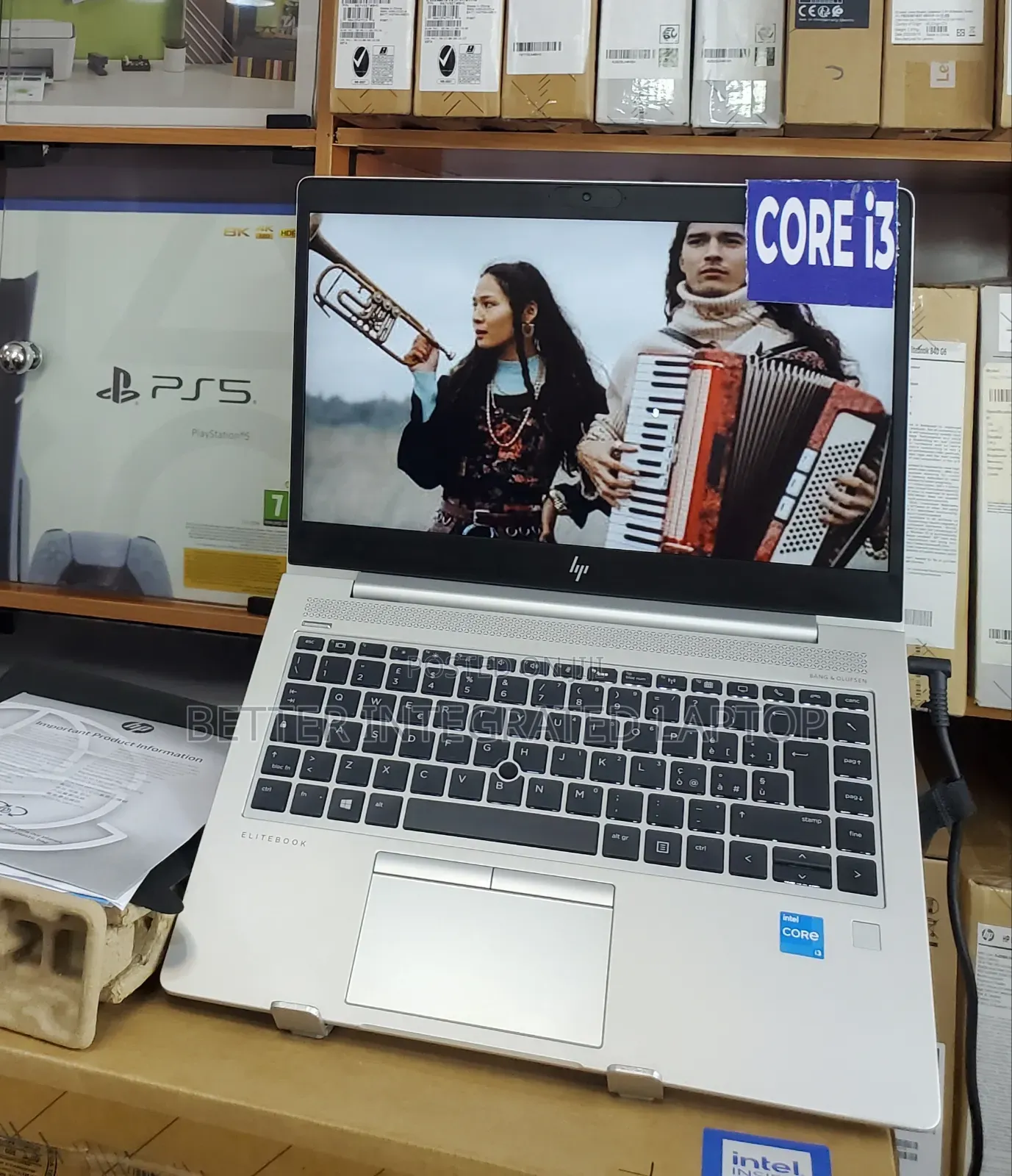 New Laptop HP EliteBook 840 G1 8GB Intel Core i3 SSD 512GB