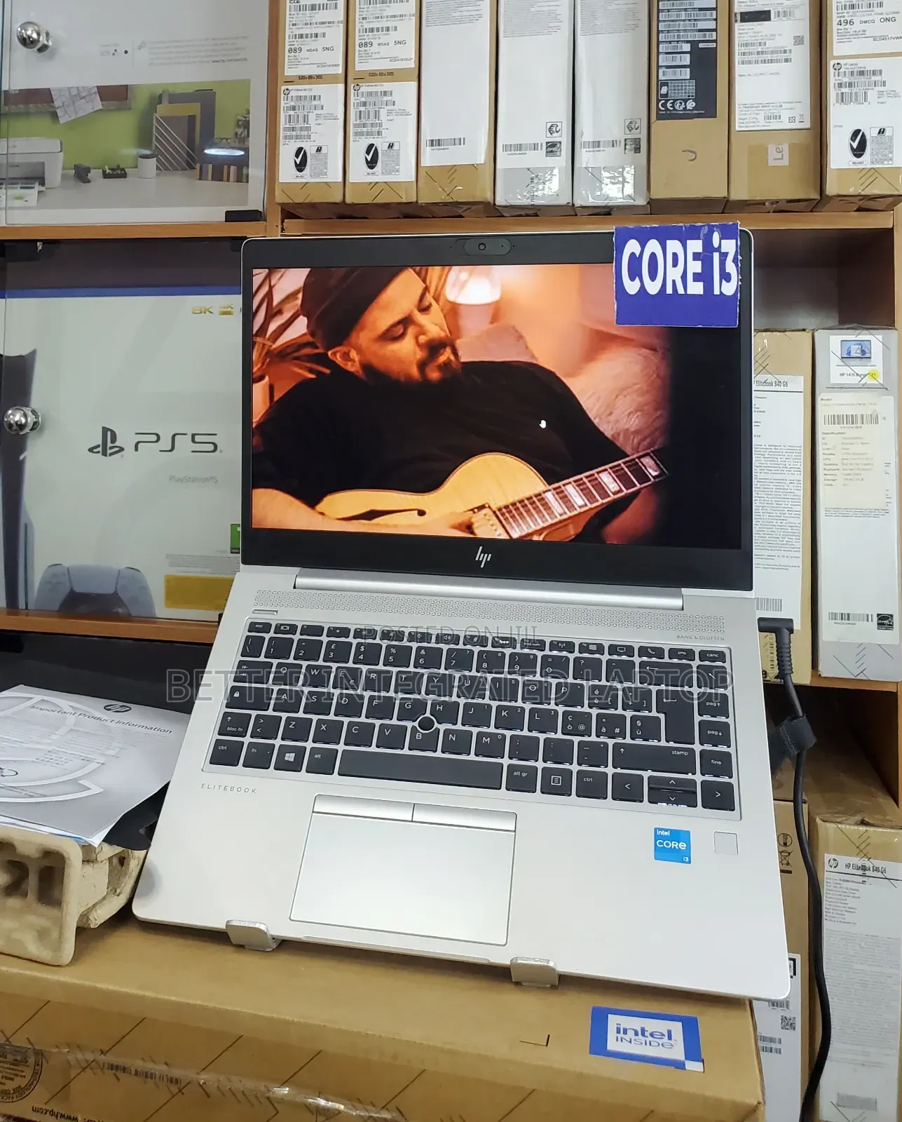New Laptop HP EliteBook 840 G1 8GB Intel Core i3 SSD 512GB