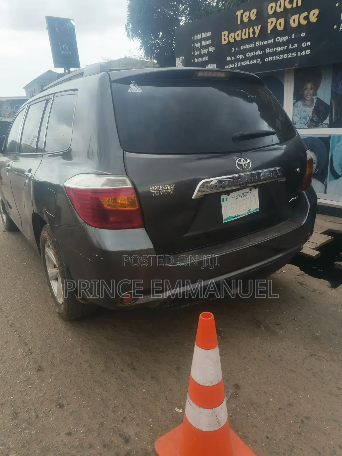 Toyota Highlander 2009 Gray