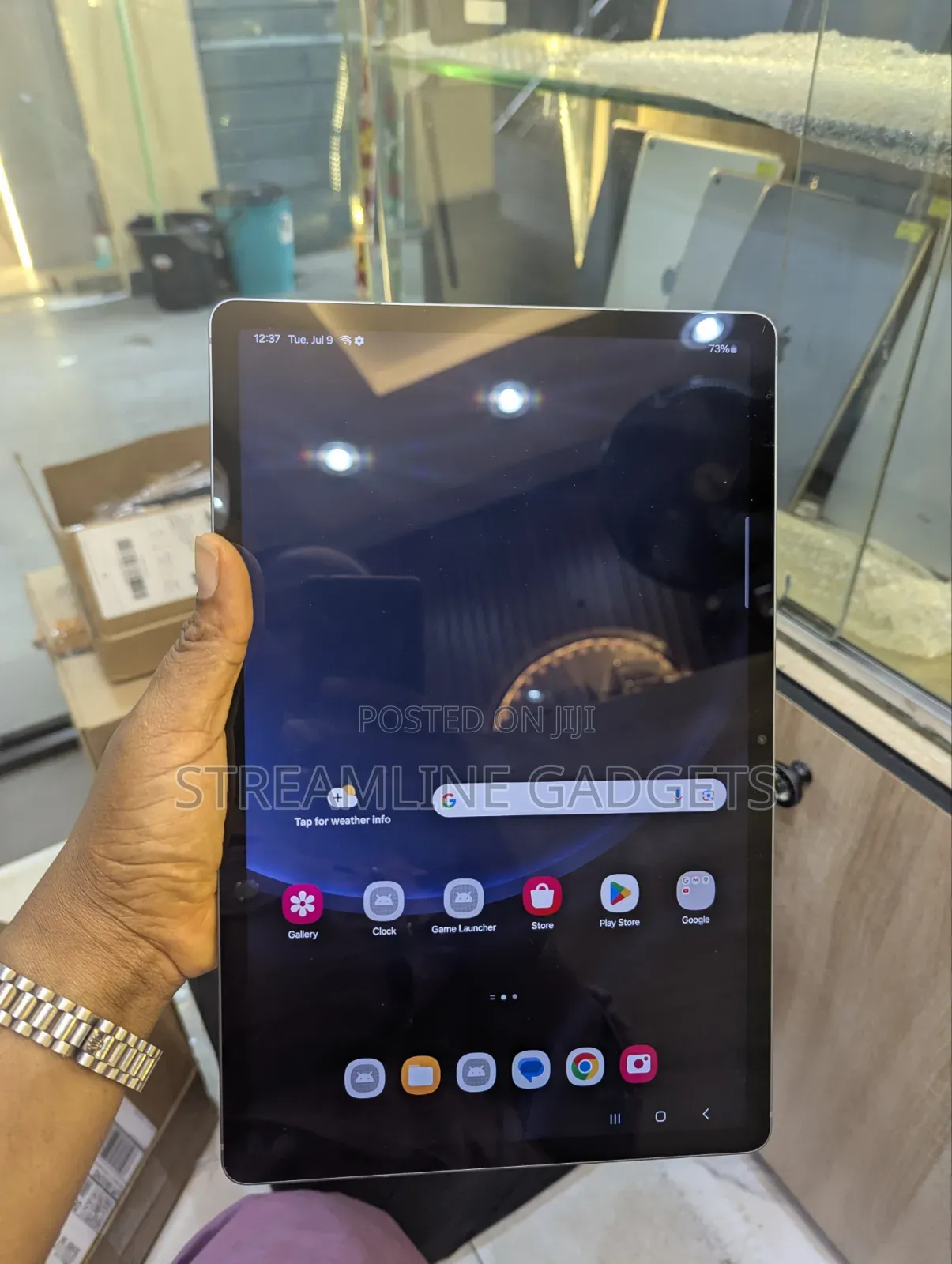 Samsung Galaxy Tab S9 FE+ 128 GB Gray