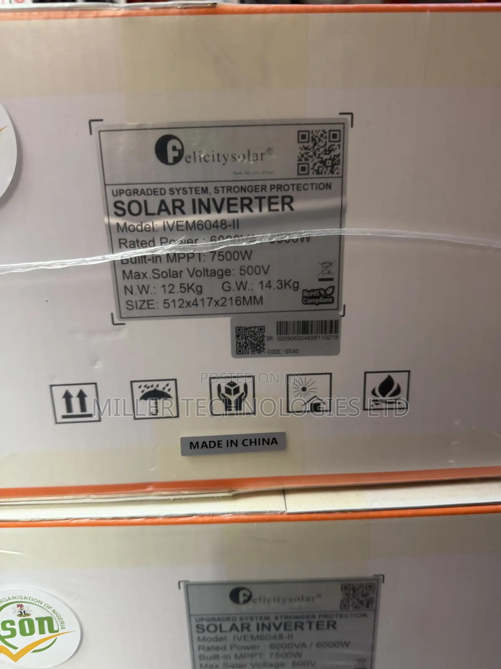 Felicity Solar 6kVA Inverter (IVEM6048-II)