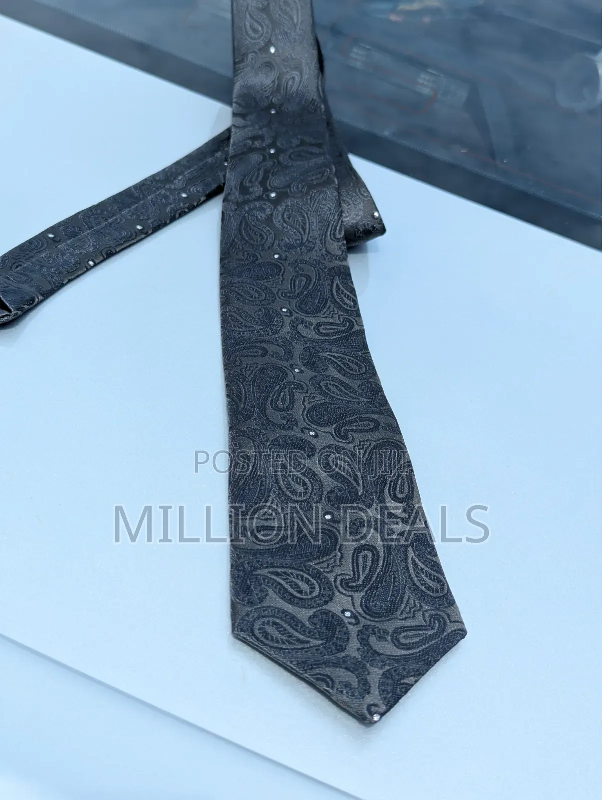 Black Damas Stylish Men's Corporate Tie