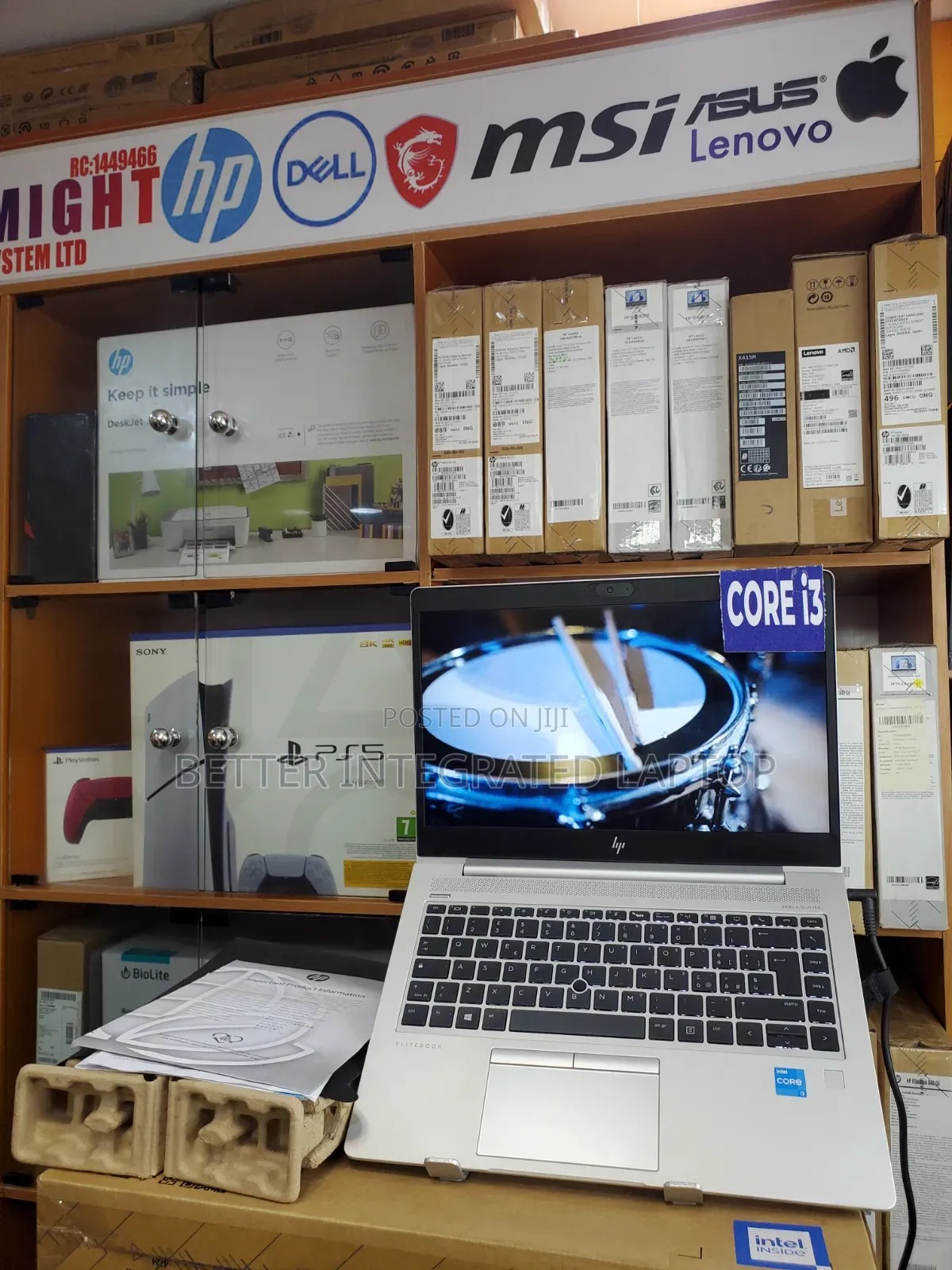 New Laptop HP EliteBook 840 G2 4GB Intel Core i3 SSD 256GB