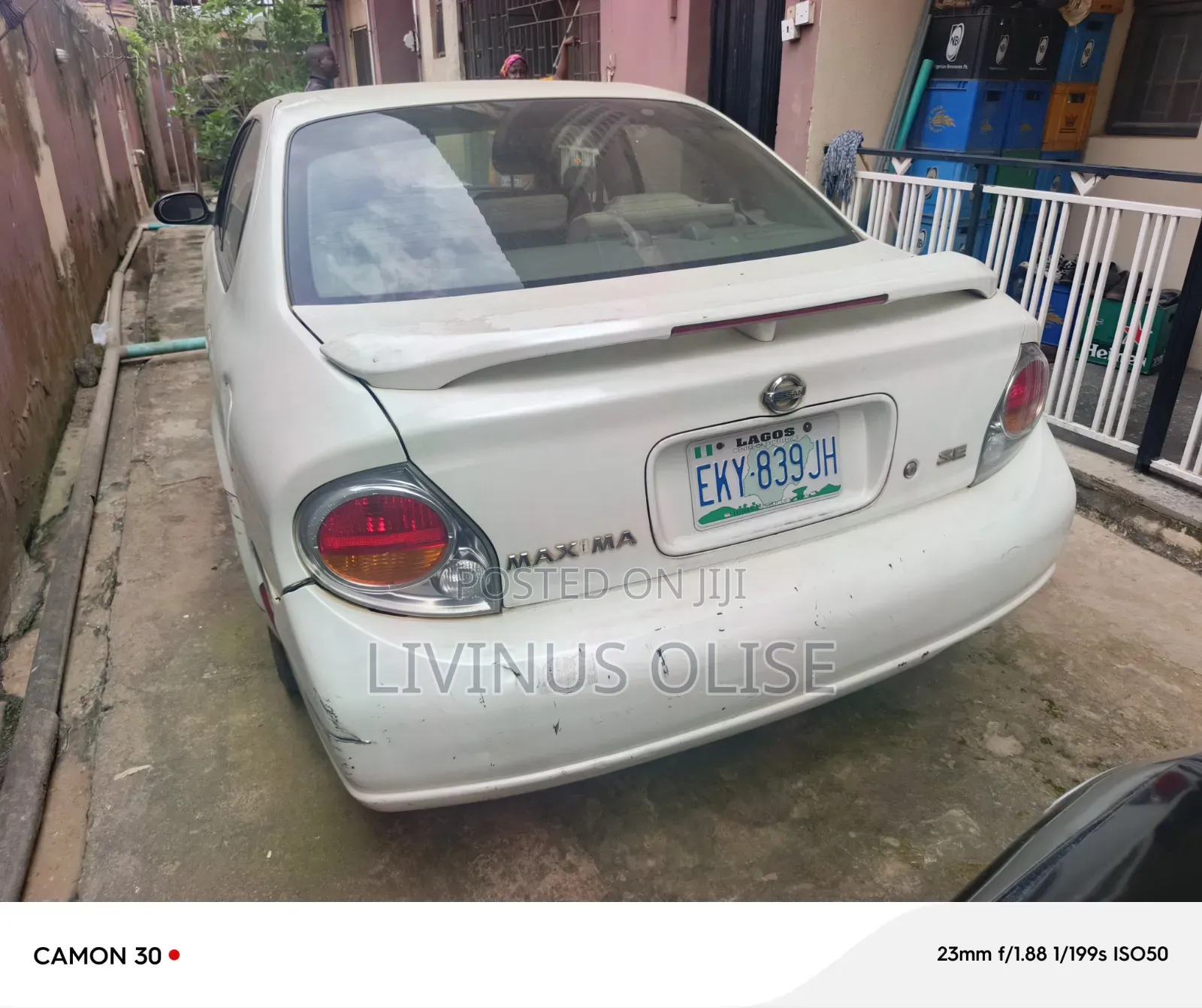 Nissan Maxima 2002 White