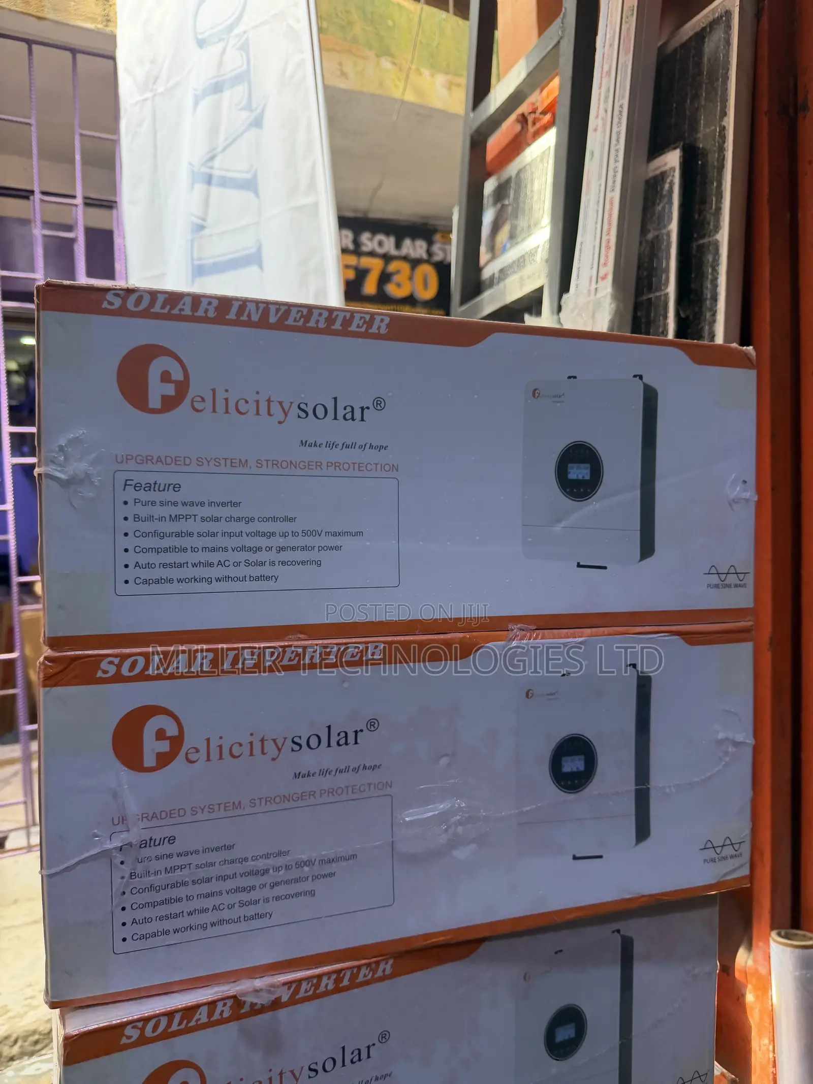 Felicity 6kVA 48V Hybrid Solar Inverter