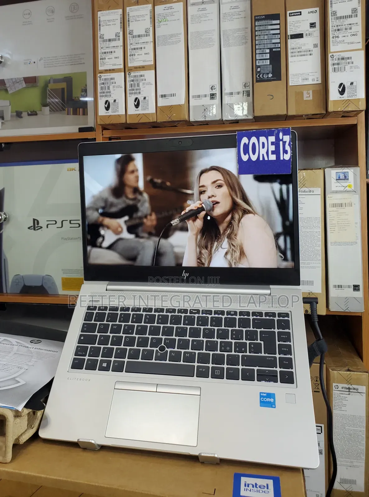 New Laptop HP EliteBook 840 G2 4GB Intel Core i3 SSD 256GB