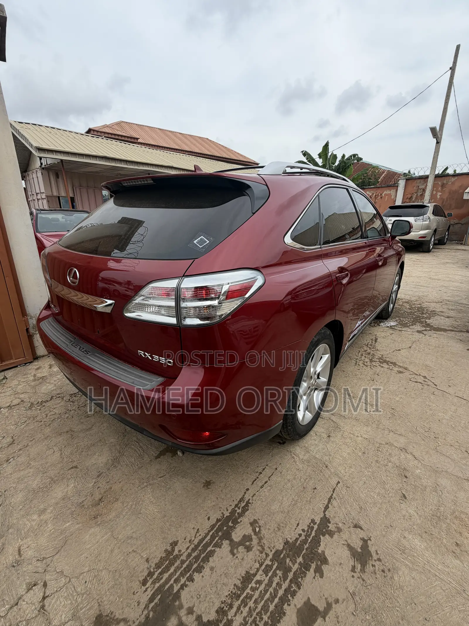 Lexus RX 2010 Red