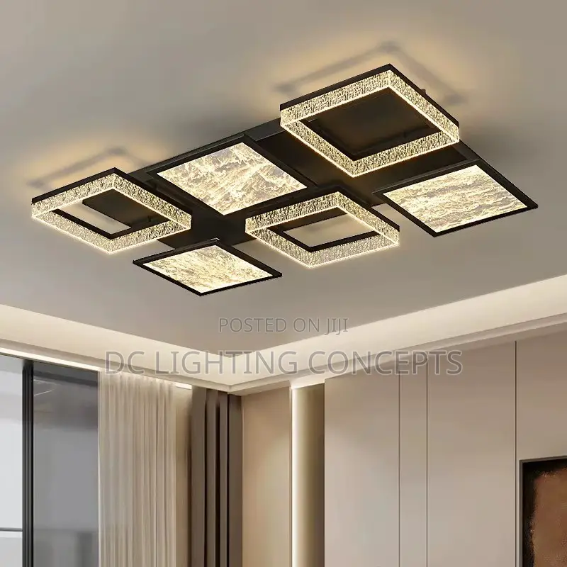 Modern Acrylic Led Ceiling Light for Living Room and Bedroom.