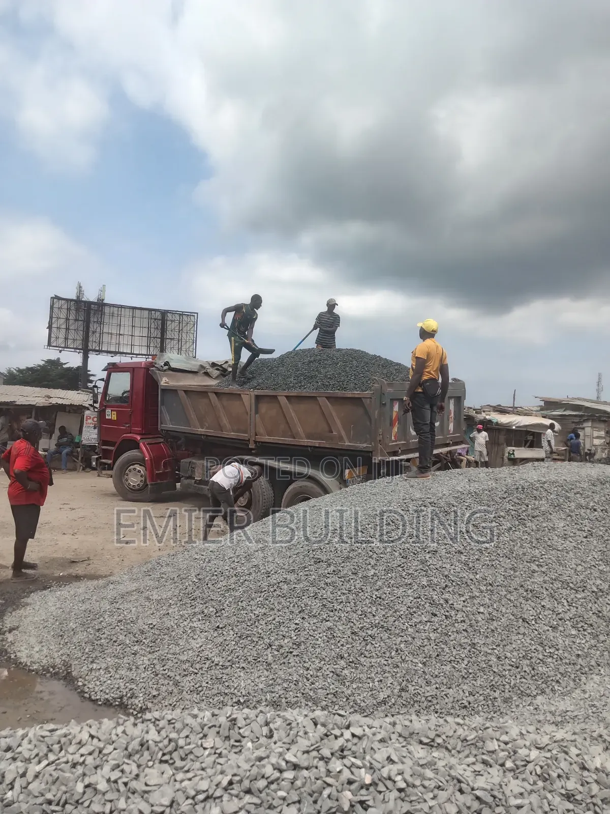 20 Tons of Granite Deliver