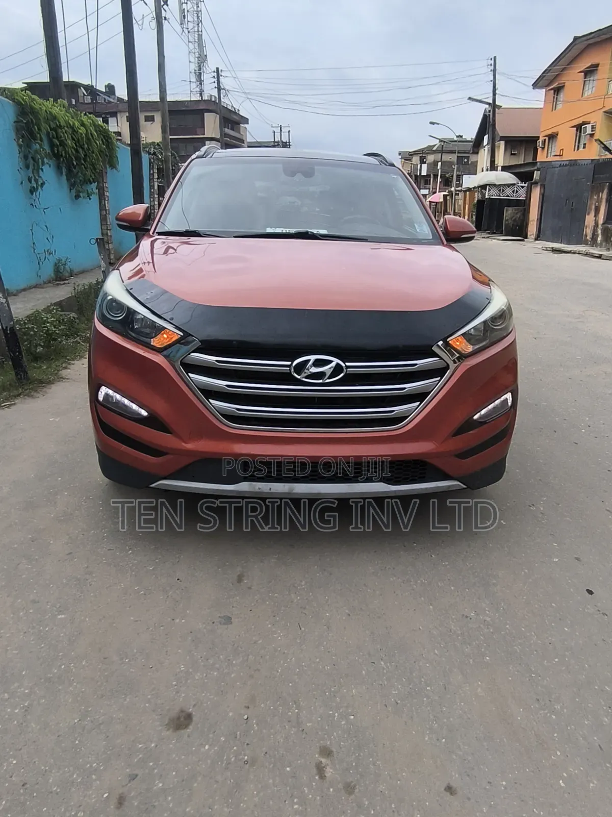 Hyundai Tucson 2017 Red