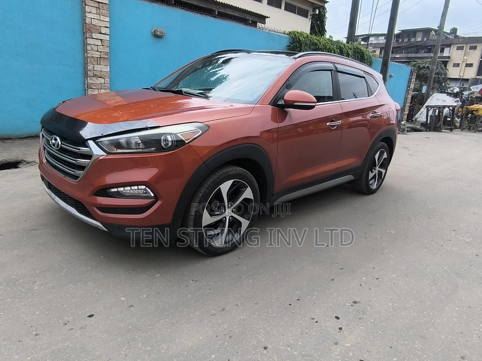 Hyundai Tucson 2017 Red