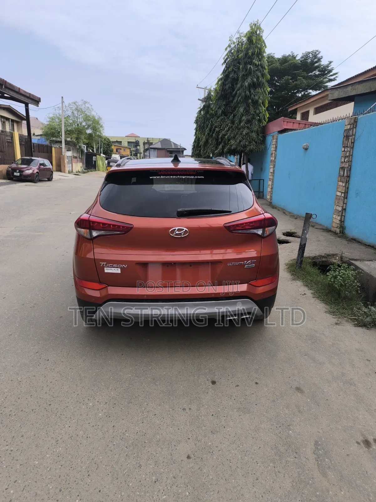 Hyundai Tucson 2017 Red