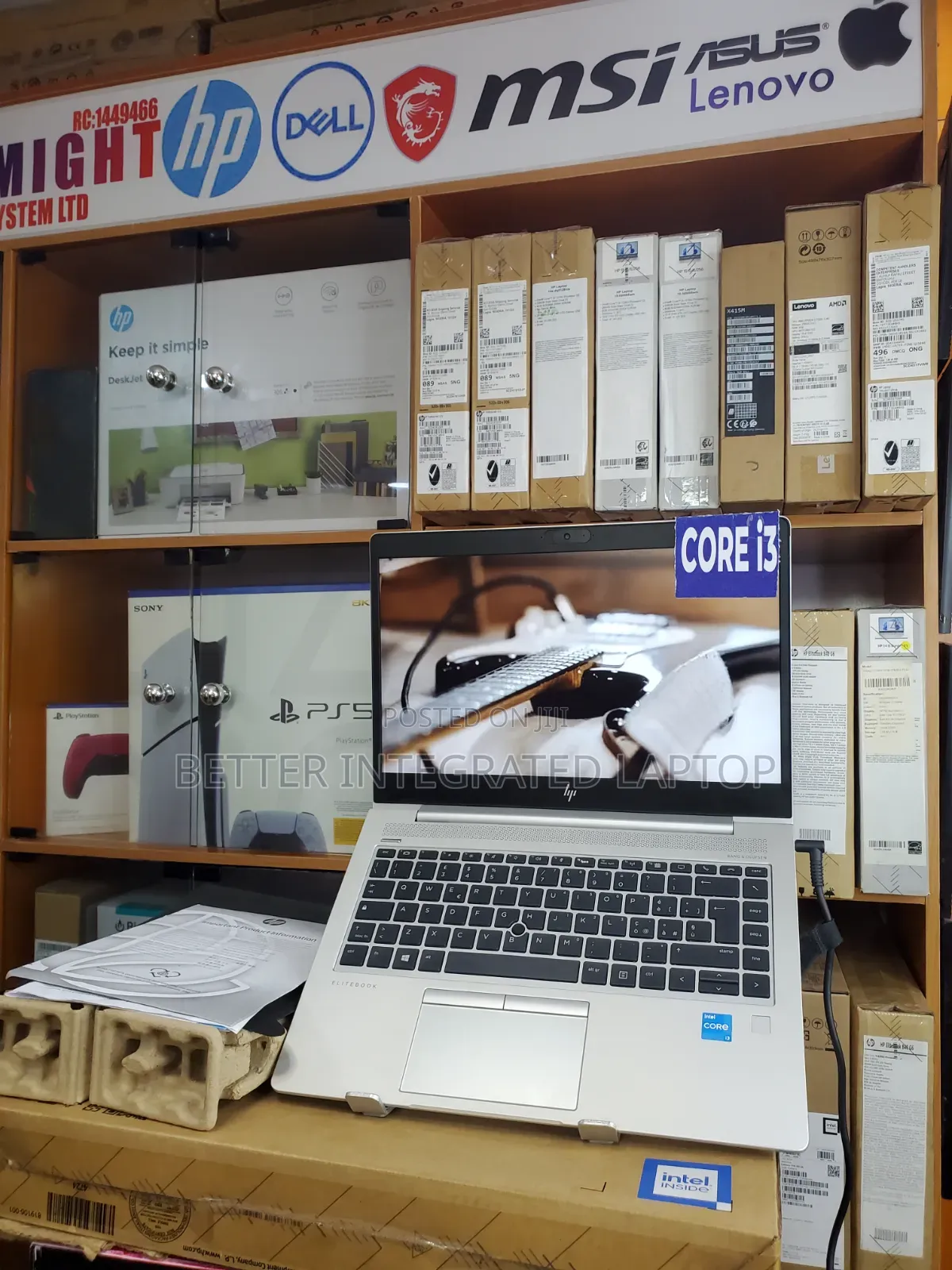 New Laptop HP EliteBook 840 G2 12GB Intel Core i3 SSD 256GB