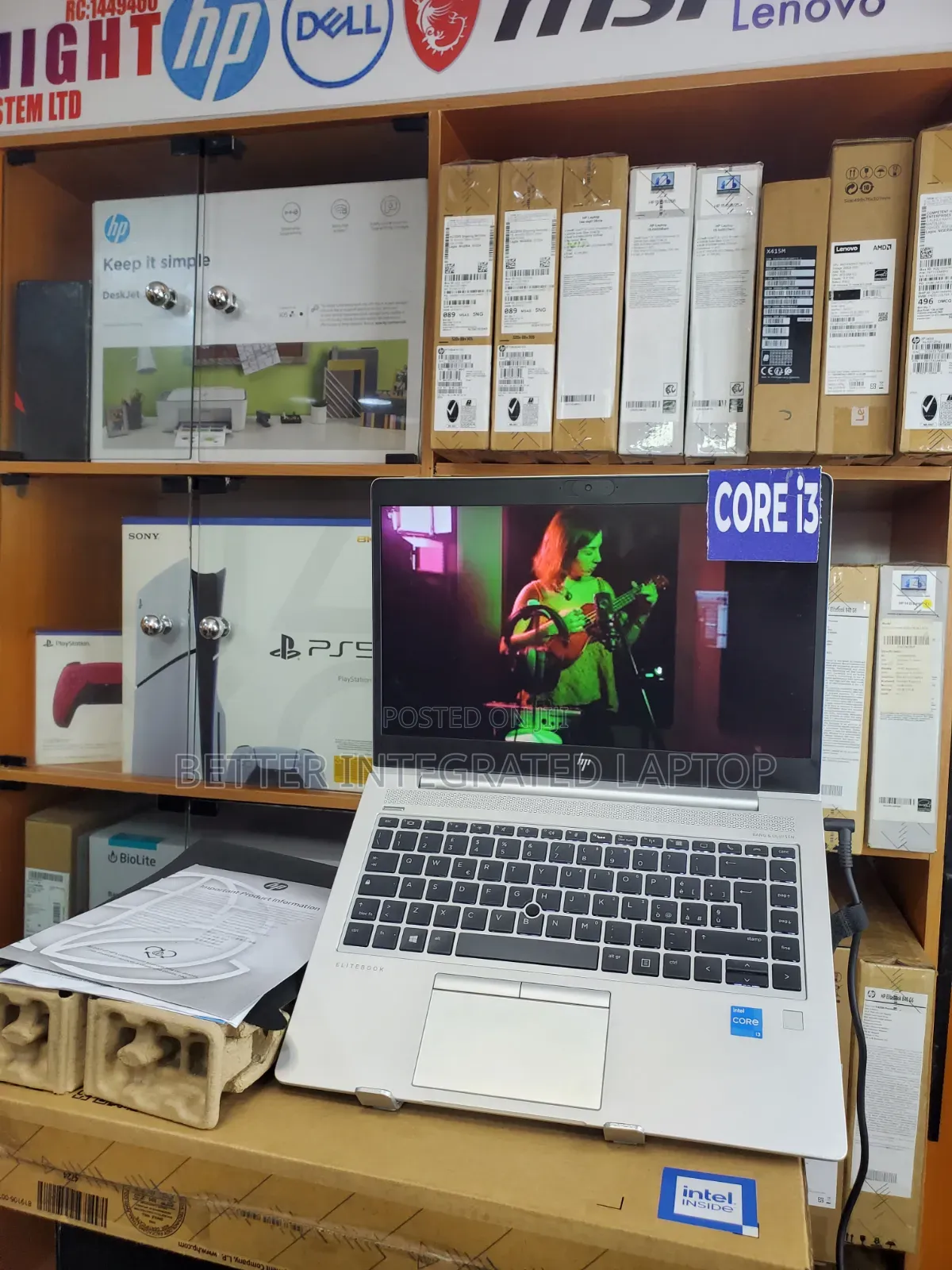 New Laptop HP EliteBook 840 G2 12GB Intel Core i3 SSD 256GB