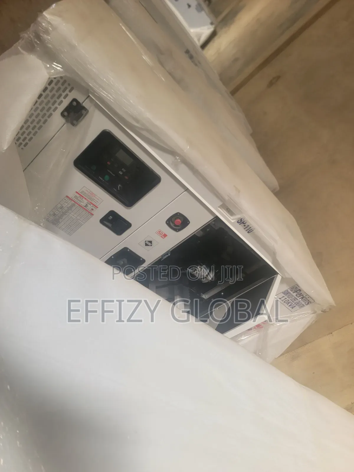 110kVA Heavyduty Perkins Soundproof Diesel Generator 100%copper