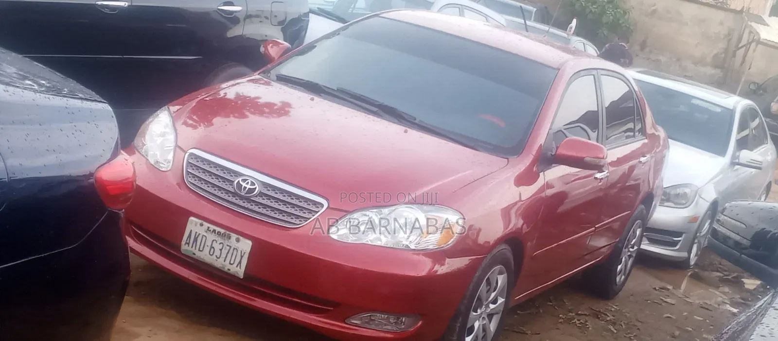 Toyota Corolla 2004 Red