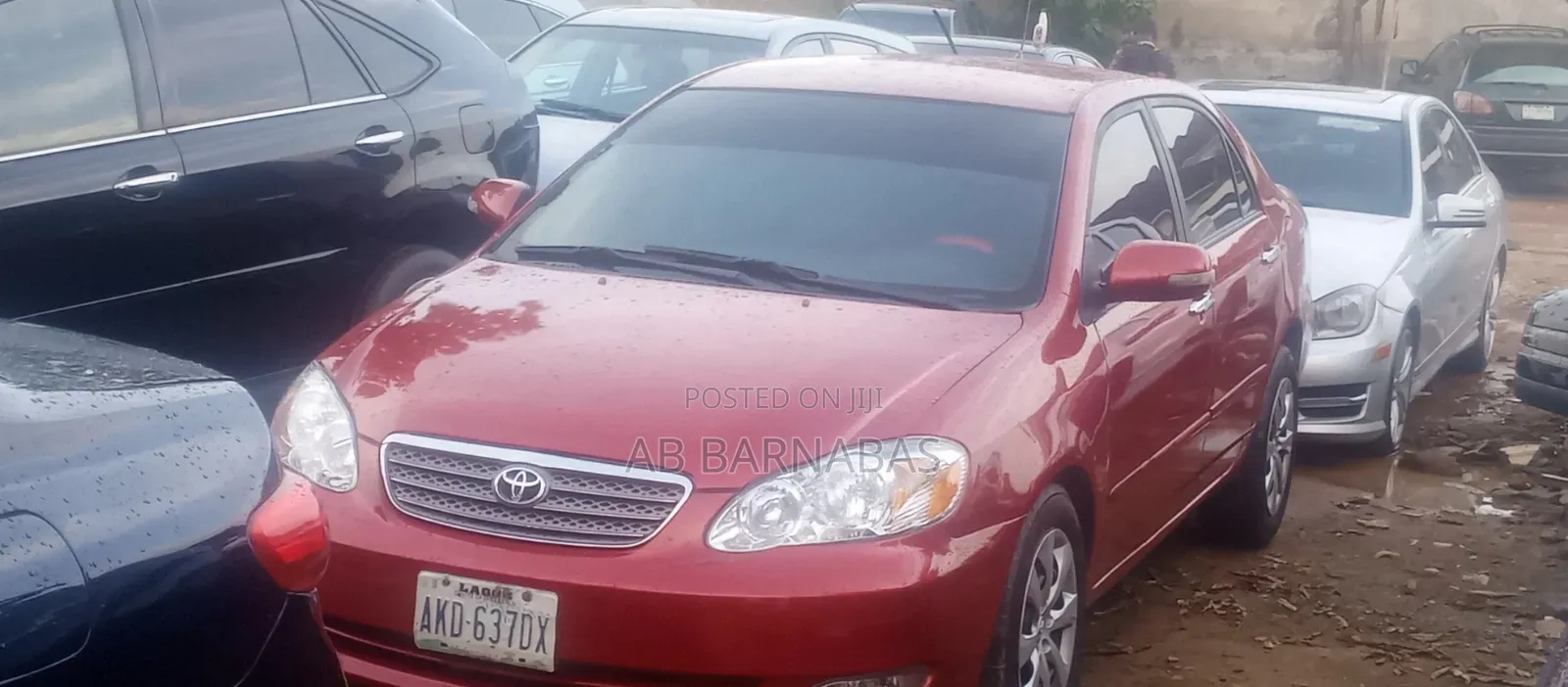 Toyota Corolla 2004 Red