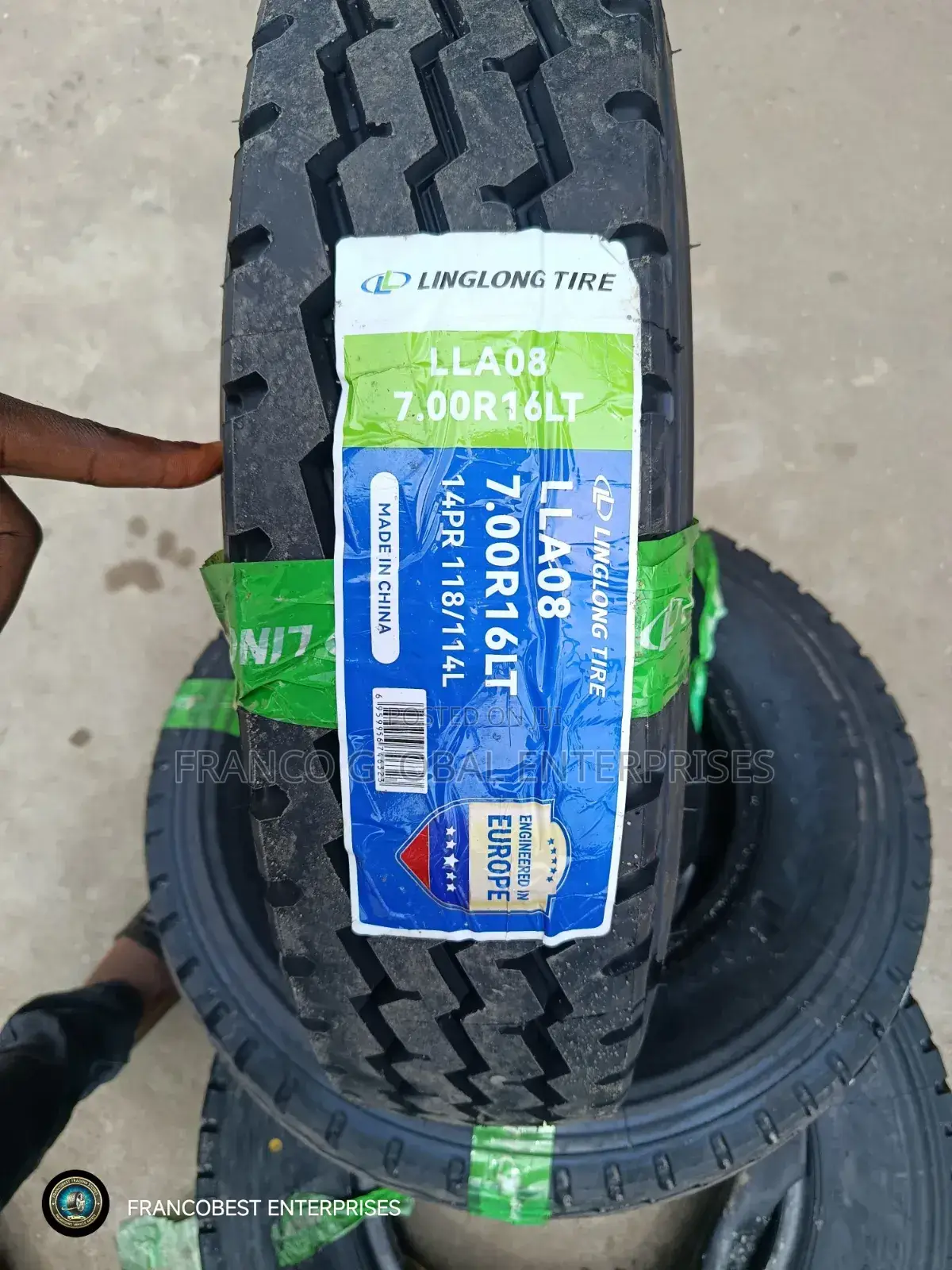 7.00r16lt Linglong Truck Tyre