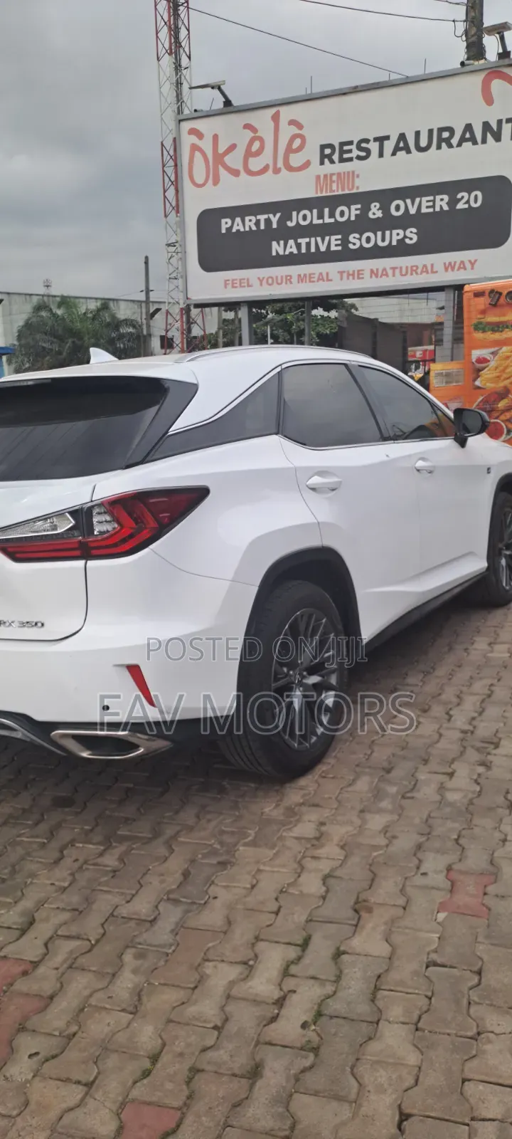 Lexus RX 350 F Sport AWD 2017 White