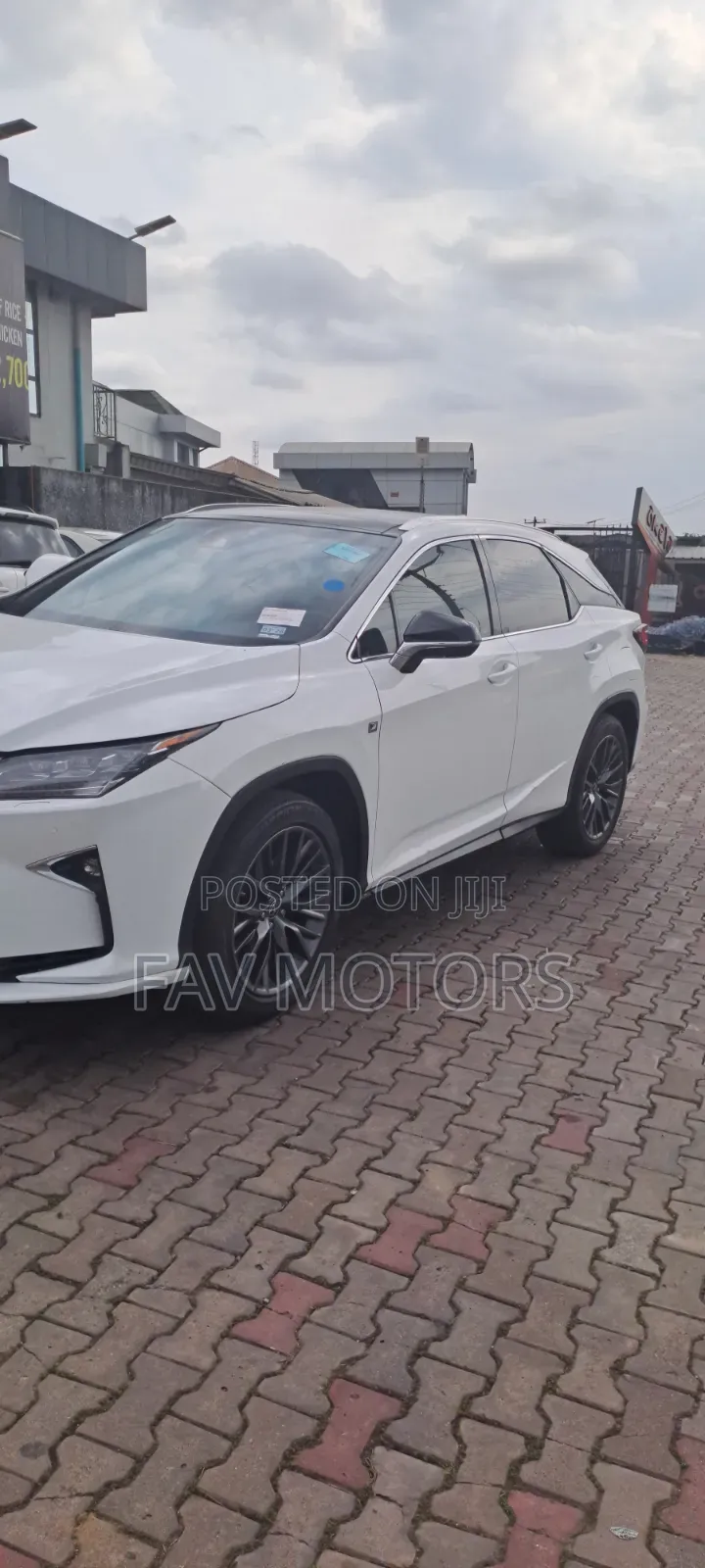 Lexus RX 350 F Sport AWD 2017 White