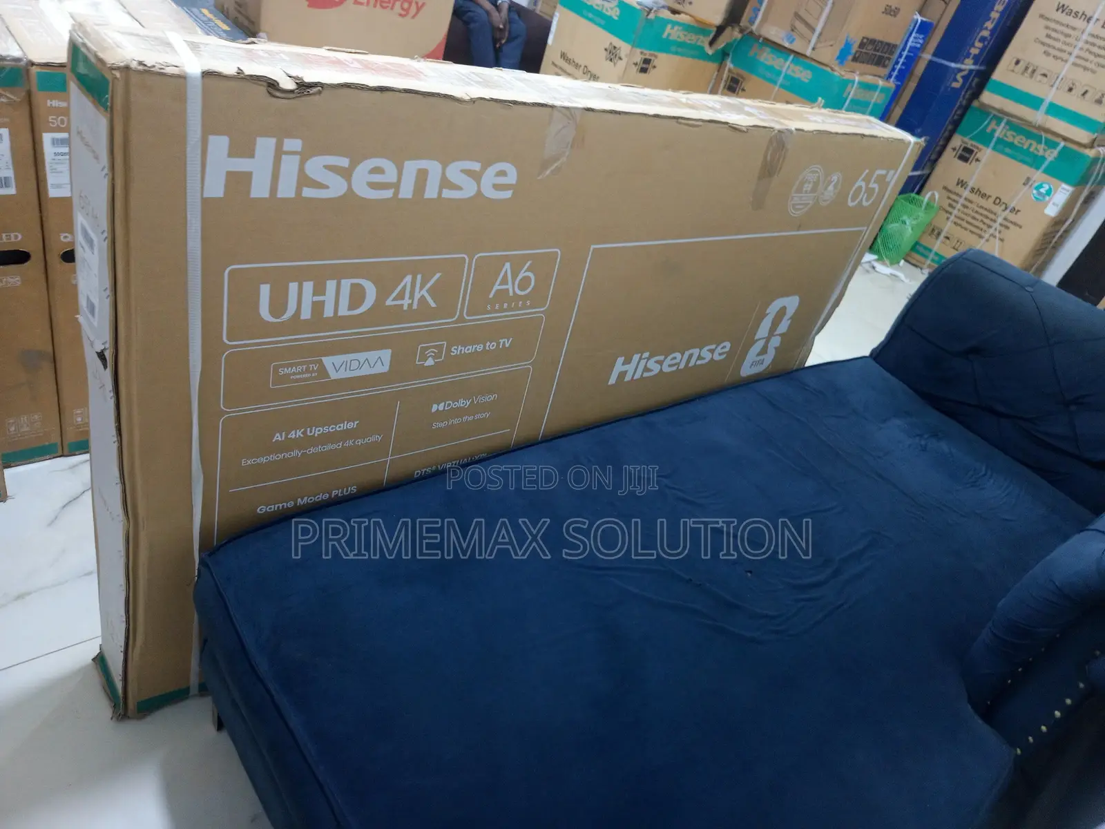 Powerful Hisense 65A6Q 65" UHD Smart TV A6 Series