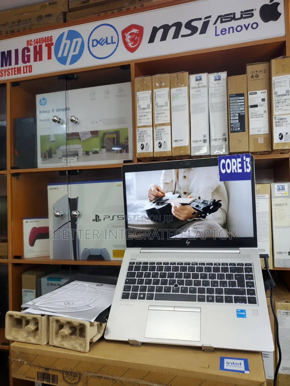 New Laptop HP EliteBook 840 G2 12GB Intel Core i3 SSD 256GB