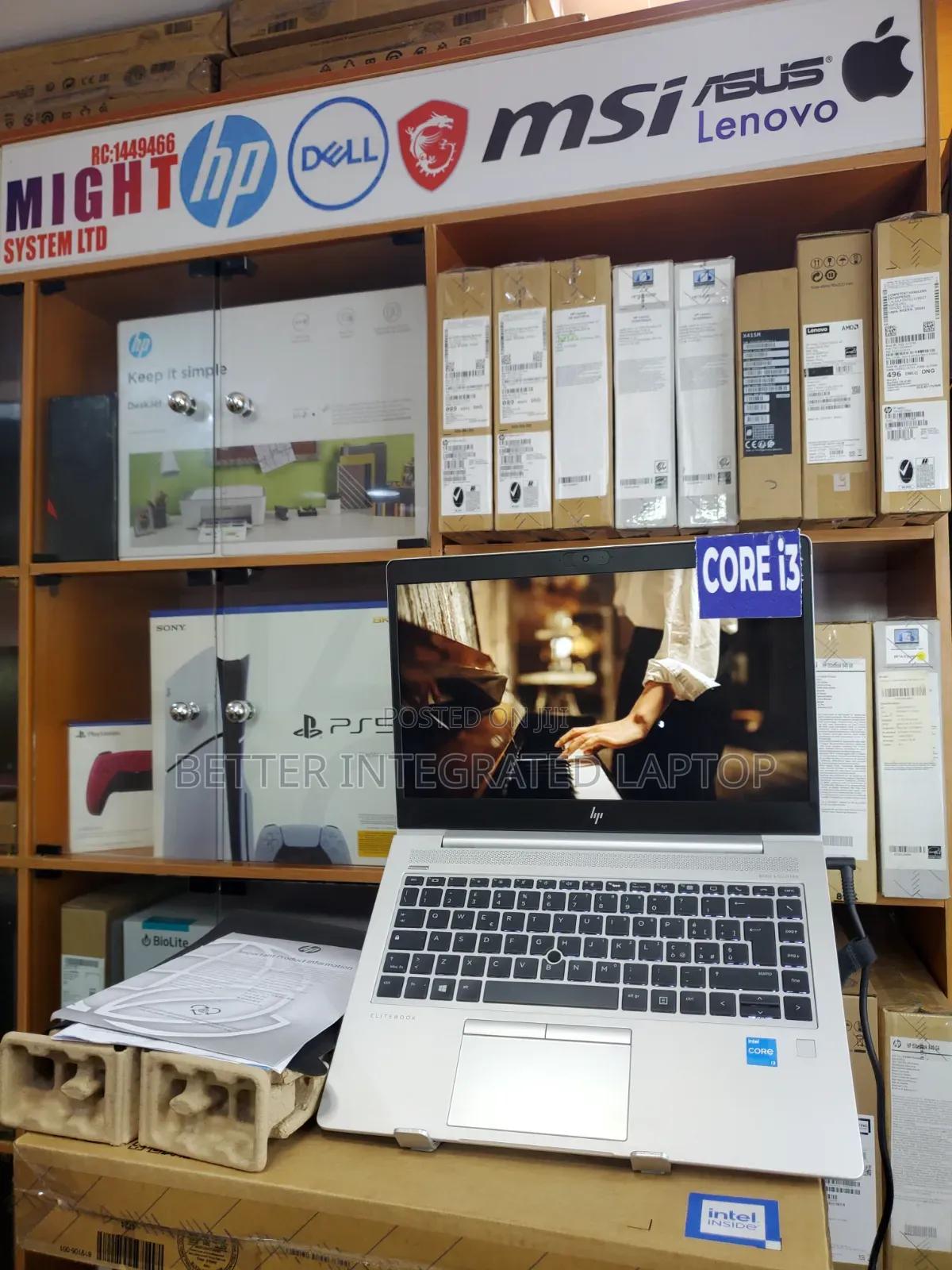 New Laptop HP EliteBook 840 G2 12GB Intel Core i3 SSD 256GB