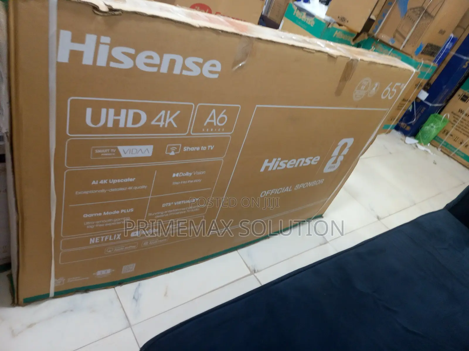 Hisense 65A6Q 65 Inch Ultra HD Smart TV – Immersive Viewing