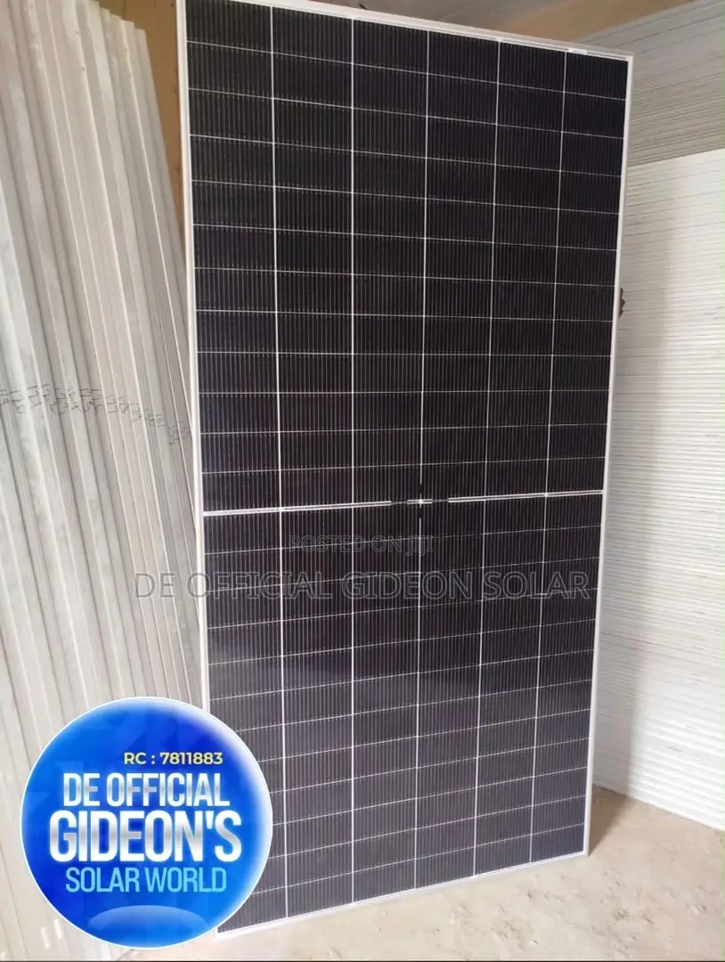 16box Bar 620watts Bifacial Panel With 144cells