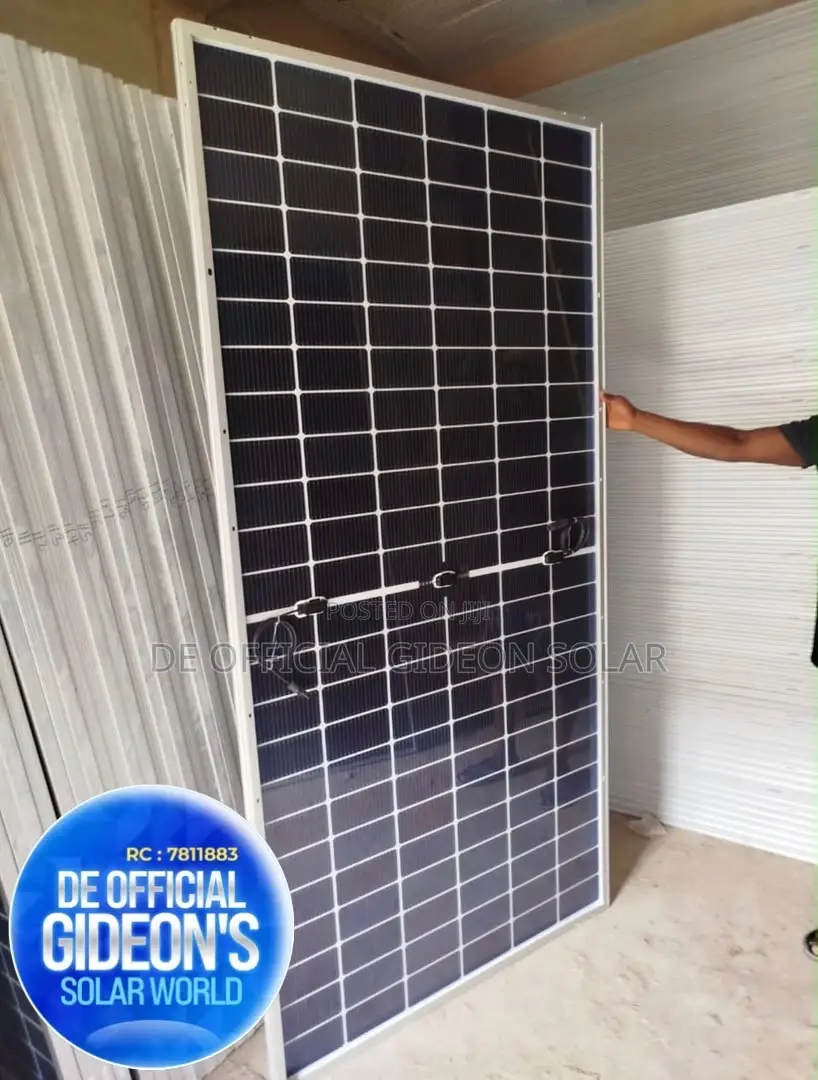 16box Bar 620watts Bifacial Panel With 144cells